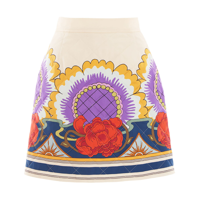 Shop La Doublej Edie Skirt In Foulard Liberty (piazzato)