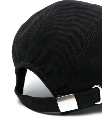 Isabel Marant Tedji Logo-embroidered Baseball Cap In 黑色