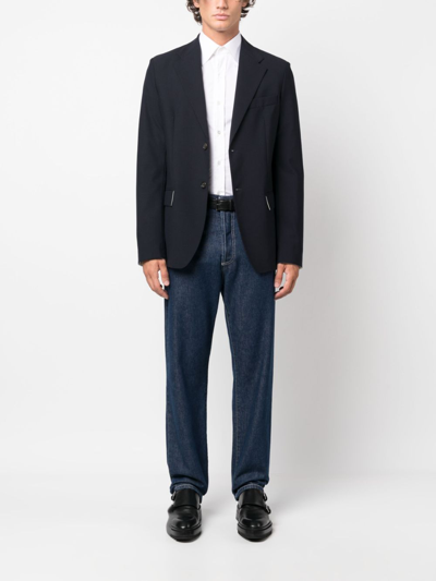 Tom Ford Broadcloth Button Long Sleeve Shirt In White