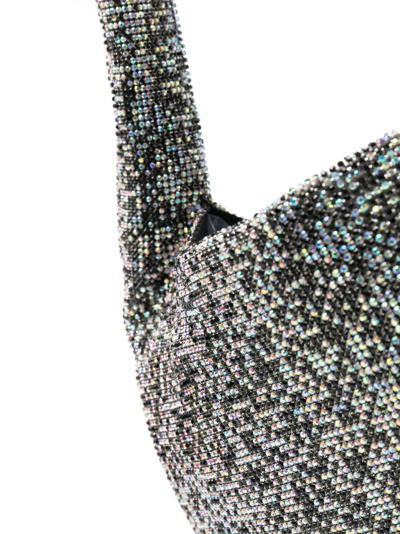 CRYSTAL MESH ARMPIT SHOULDER BAG