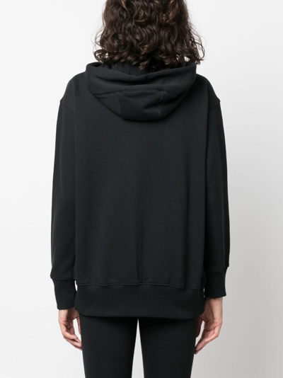 Nike Women's  Sportswear Oversized Jersey Full-zip Hoodie In Black