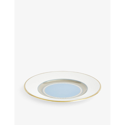 Wedgwood Helia Patterned-centre Fine Bone Plate 15cm
