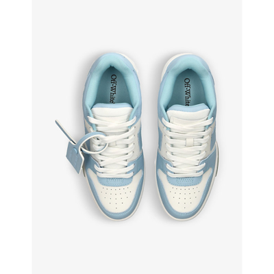 Off-white Out Of Office Arrow Bicolor Sneakers In Blue Other