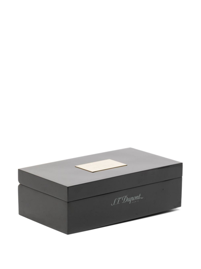 St Dupont Ligne 2 Hôtel Particulier Lighter In Black