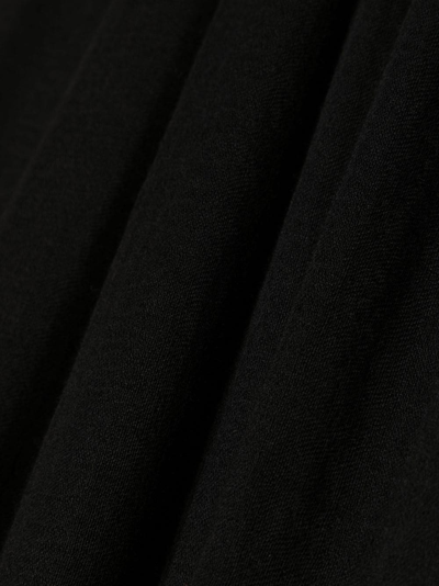 Shop Rick Owens Frayed Cashmere-blend Scarf In Black