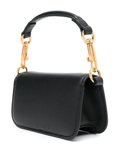 Shop Valentino Micro Locò Mini Bag In Black