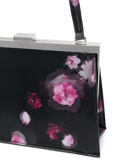 Shop Coperni Mini Lady Holographic-effect Shoulder Bag In Pink