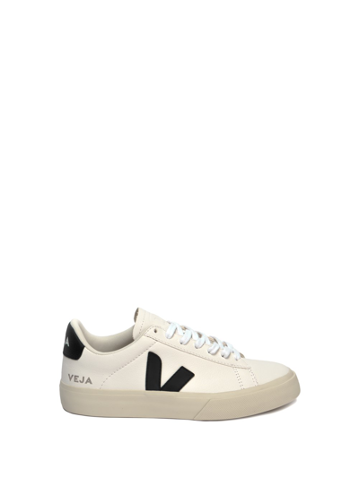 Veja White Chromefree Leather Campo Sneakers In White