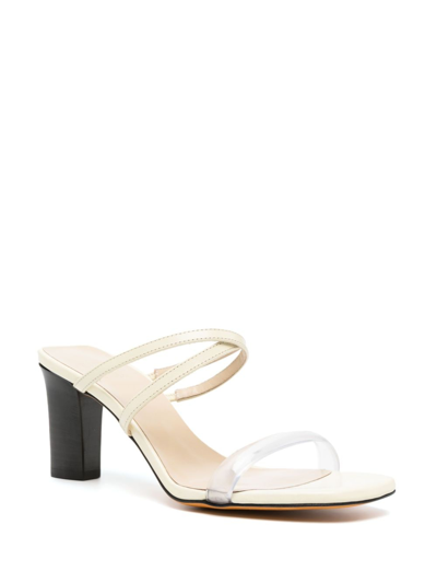 Maryam Nassir Zadeh Sandalen Aus Leder 80mm In Yellow