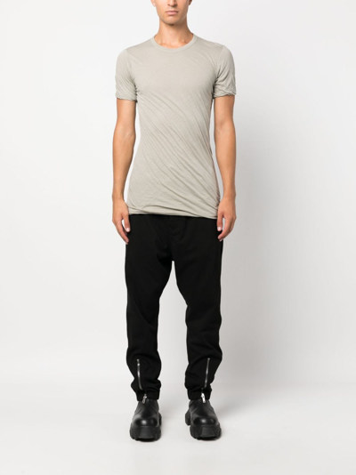 Rick Owens Off-white Double T-shirt In Grau