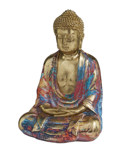 Shop The Novogratz Decorative Buddha Sculpture In Multicolor