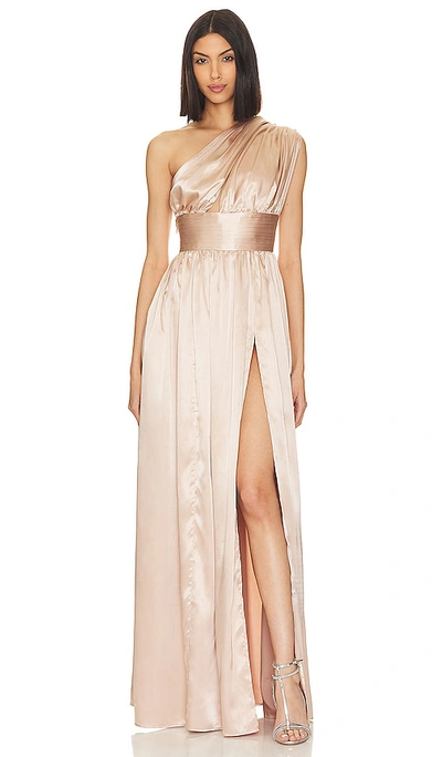 Shop Bronx And Banco X Revolve Camilla Gown In Neutral