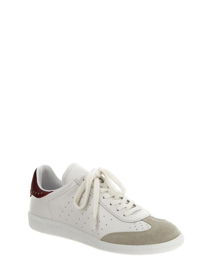 Shop Isabel Marant Studded Classic Sneaker In White