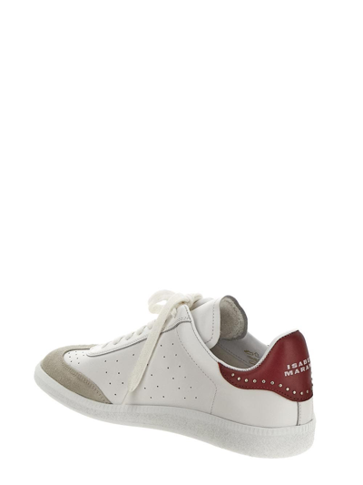Shop Isabel Marant Studded Classic Sneaker In White
