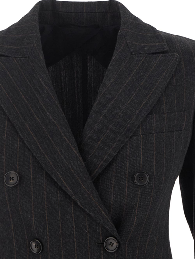 Shop Max Mara Ofride Jacket In Grey