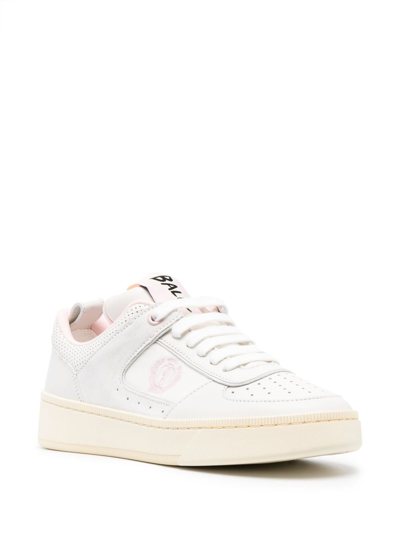 Shop Bally Riweira Low-top Sneakers In White