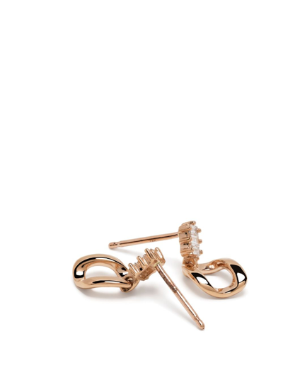 Dana Rebecca Designs 14kt Rose Gold Remi Florence Diamond Drop Earrings In Gold