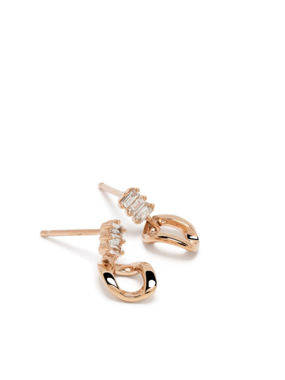 Dana Rebecca Designs 14kt Rose Gold Remi Florence Diamond Drop Earrings In Gold