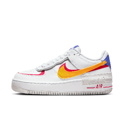 Shop Nike Women's Air Force 1 Shadow Shoes In White