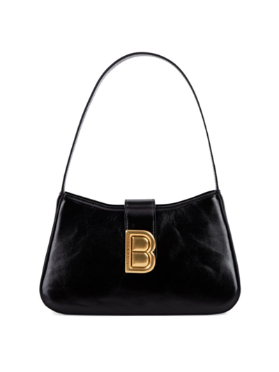 Shop Brandon Blackwood Women's Daphne Leather Bag In Black