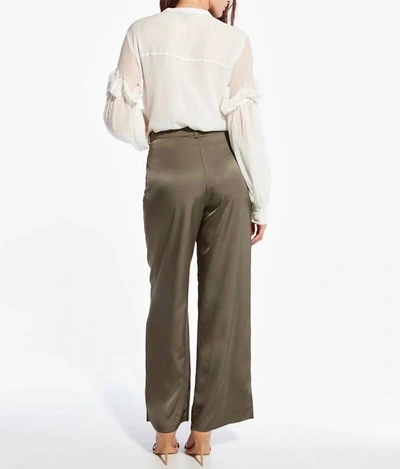 As By Df Amber Crinkled Chiffon Button-front Blouse In White