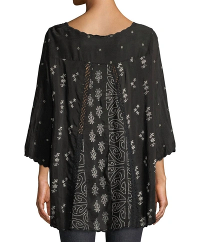 Johnny Was Ridden Blouse In Black