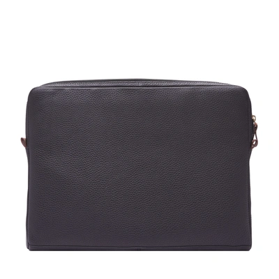 Fossil Men's Gifts Leather Laptop Sleeve In Black