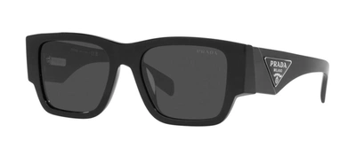 Shop Prada Pr 10zs 1ab5s0 Wayfarer Sunglasses In Multi