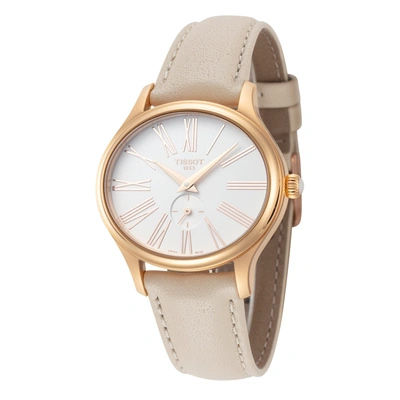 Shop Tissot Women's Bella Ora 31.4mm Quartz Watch In Gold