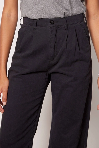 Pistola Ellery High Rise Wide Leg Trouser In Fade To Black In Multi