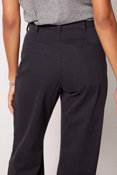 Pistola Ellery High Rise Wide Leg Trouser In Fade To Black In Multi