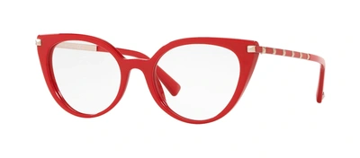 Shop Valentino Va 3040 5110 Cat Eye Eyeglasses In Multi