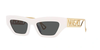 Shop Versace 0ve4432u 401/87 Cat Eye Sunglasses In Multi