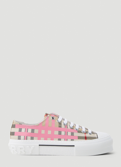 BURBERRY JACK LOW TOP SNEAKERS 