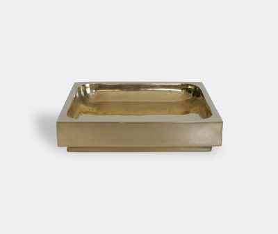 Michaël Verheyden Serving And Trays Brass Uni In Brass
