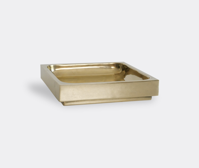 Michaël Verheyden Serving And Trays Brass Uni In Brass