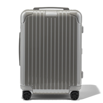 Shop Rimowa 21.7x15.8x9.1" In Slate Gloss