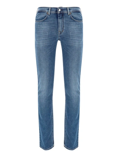 Shop Acne Studios Jeans In Mid Blue