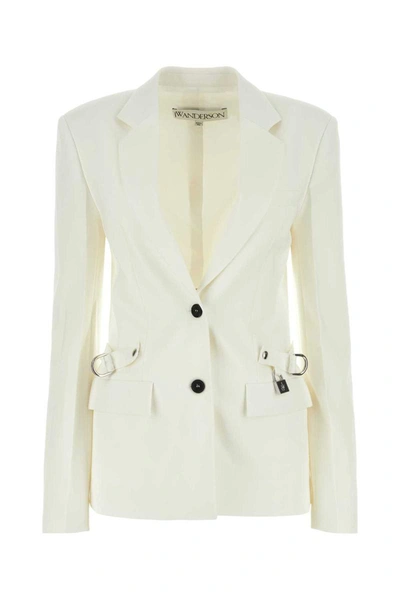 Shop Jw Anderson Jackets And Vests In White