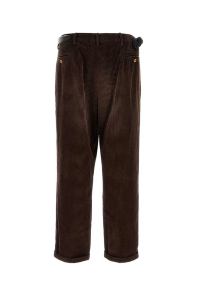 Shop Magliano Pants In Brown
