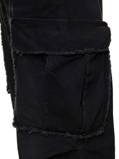 Darkpark Vivi Cargo Denim In Black