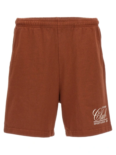 Shop Sporty And Rich 94 Country Club Bermuda, Short Brown
