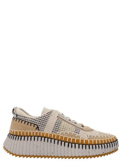Shop Chloé Chunky Sneakers Multicolor