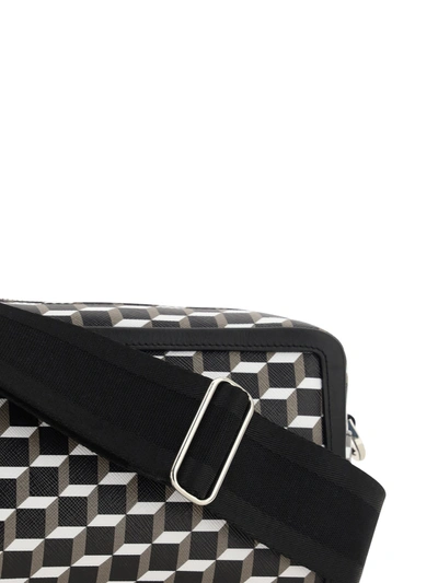 CUBE BOX unisex bag in black calf leather — PIERRE HARDY