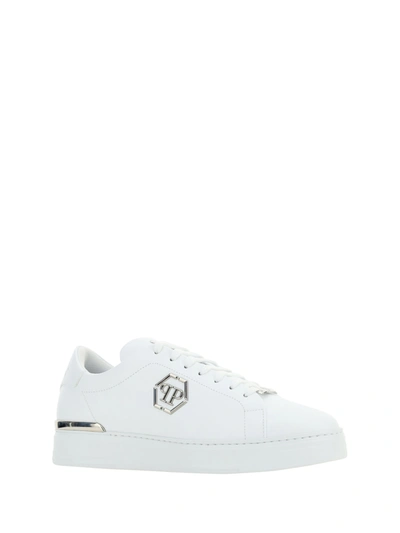 Shop Philipp Plein Hexagon Low Top Sneakers