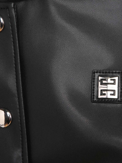 Givenchy 4g-motif Bomber Jacket In Black