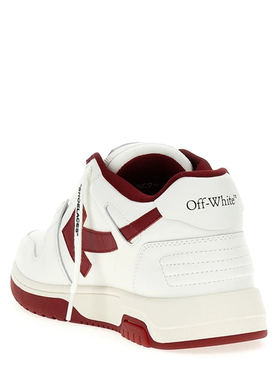 Shop Off-white 'out Of Office' Sneakers In Bordeaux