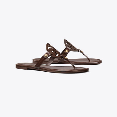 Shop Tory Burch Miller Patent Sandal In Coconut