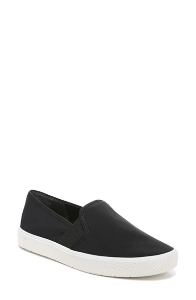 Shop Vince Blair 5 Slip-on Sneaker In Nylon Black/ Black