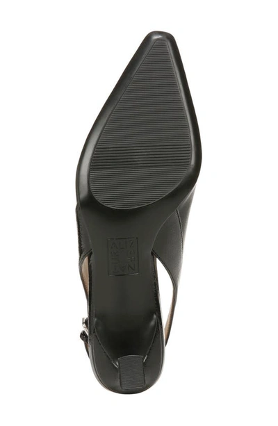 Shop Naturalizer Tansy Slingback Pump In Black Smooth